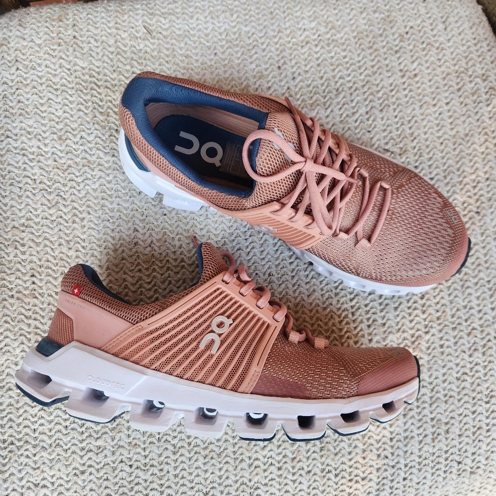 On Cloudswift Womens Running Shoe Blush Color - Picture 2 of 10